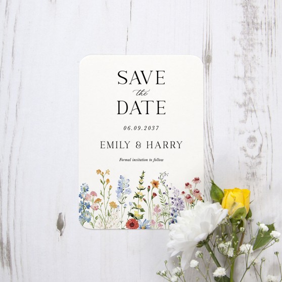 'Wildflower Garden' Save the Date