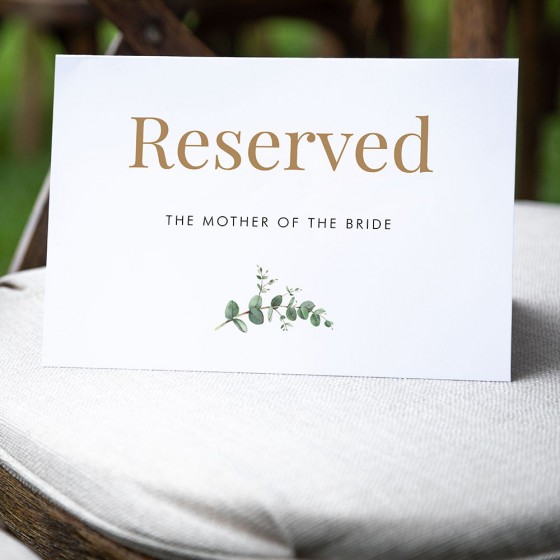 Reserved Signs