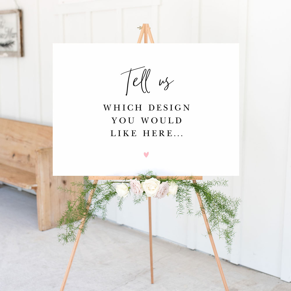 'Any Design' Wedding Timeline A2/A1