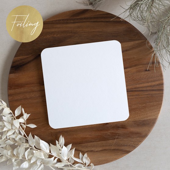 'Any Design' Square Foil Save the Date
