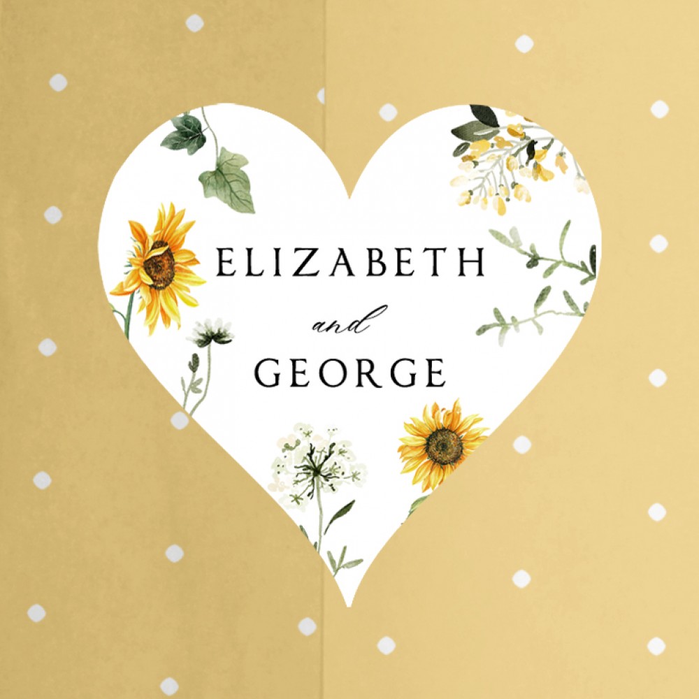 Pack of 'Sunflower' Stickers