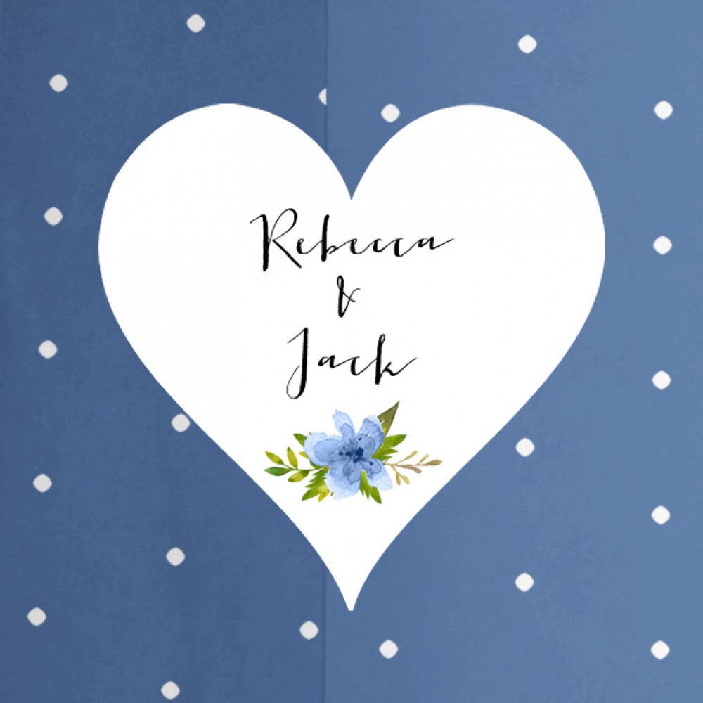 Pack of 'Pretty in Blue' Stickers
