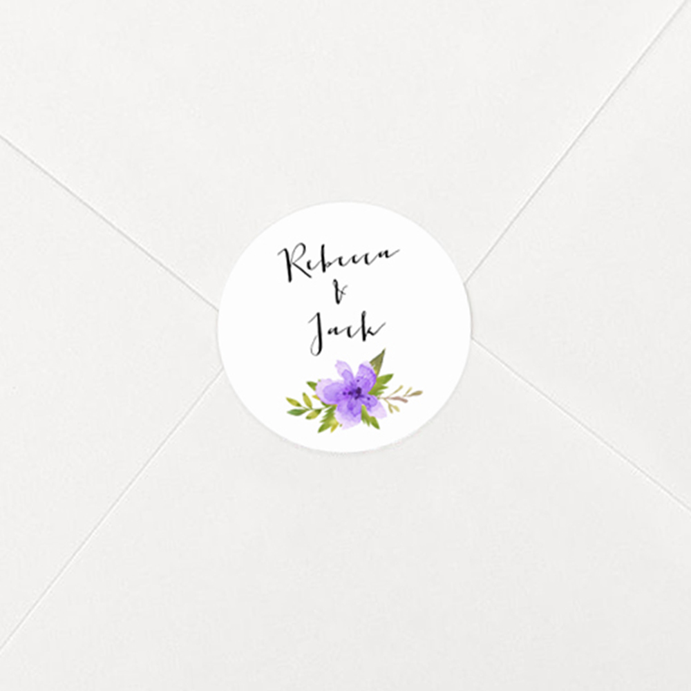 Pack of 'Pretty in Purple' Stickers