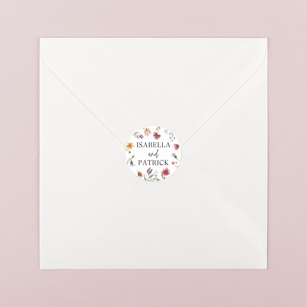'Secret Garden' Printed Envelope Liner with Envelope