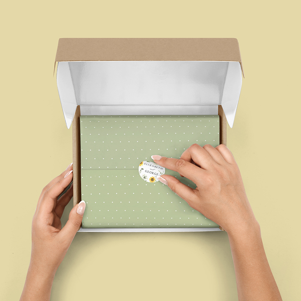 Pack of 'Sunflower' Stickers