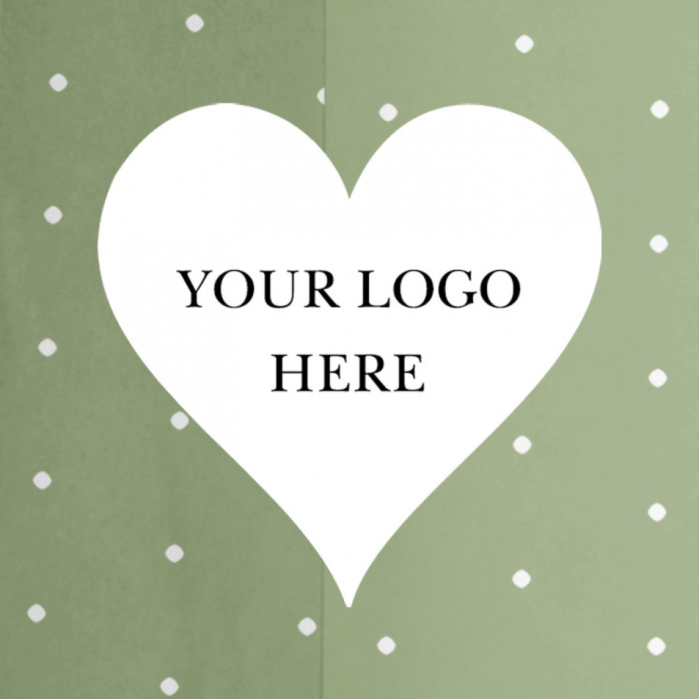 Pack of Custom 'Your Logo Here' Stickers