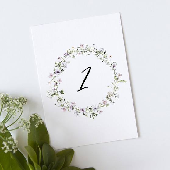 'Spring Blush SC13' Table Name/Number