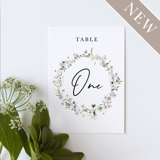 'Spring Blush SC13' Table Name/Number