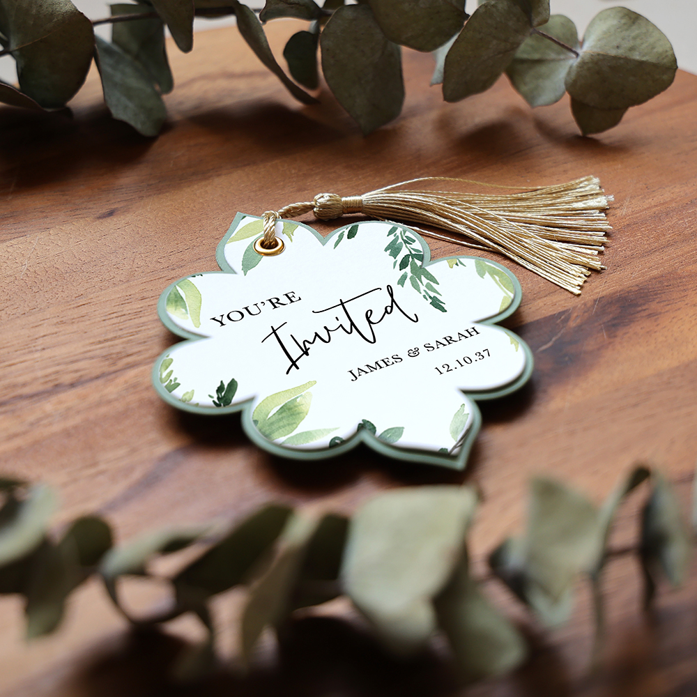'Back to Nature' Favour Tags