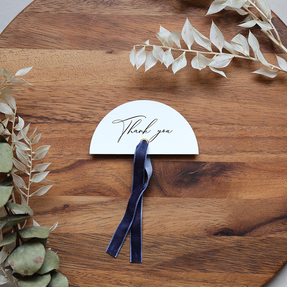 'Calligraphy 3' Favour Tags