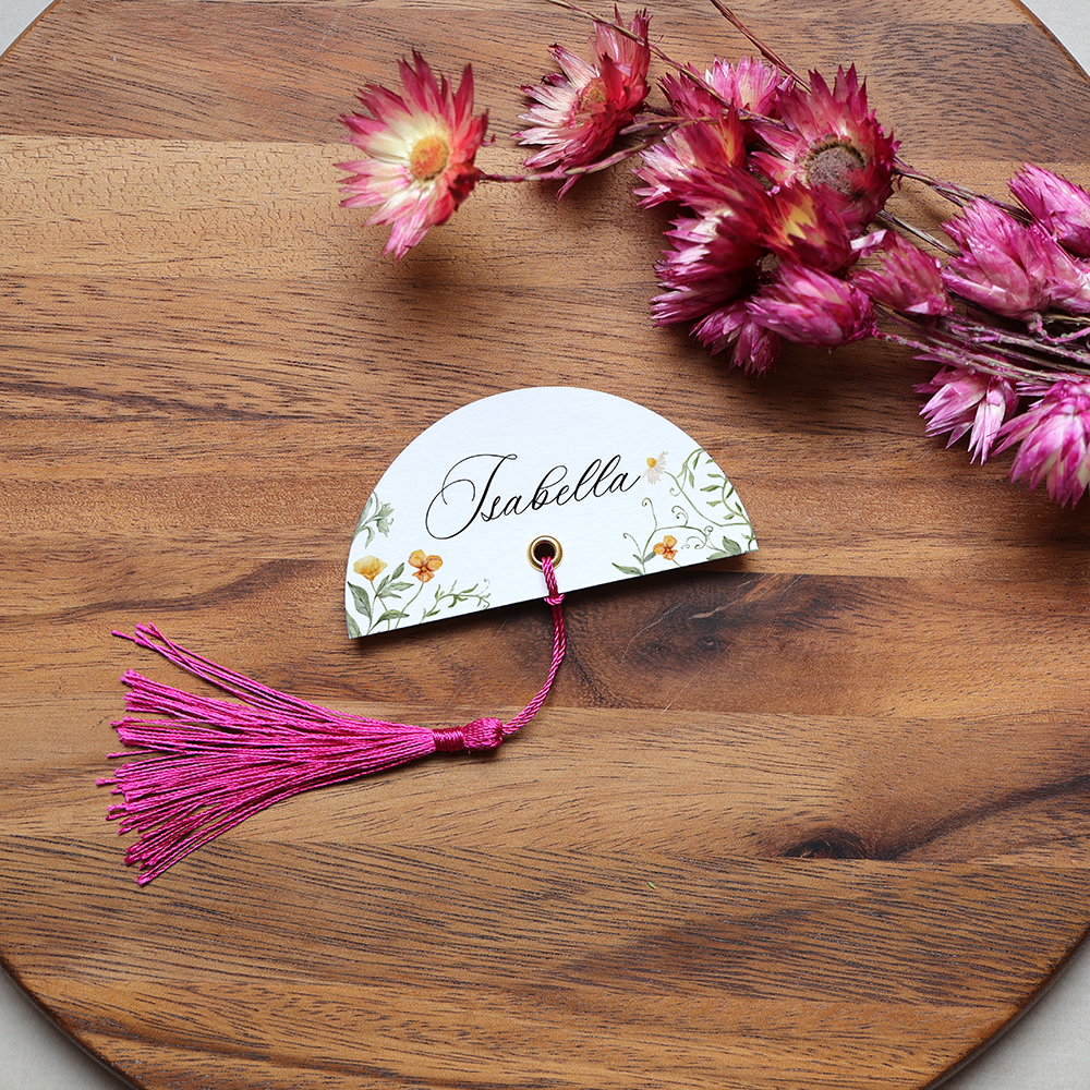 'Golden Meadow' Favour Tags