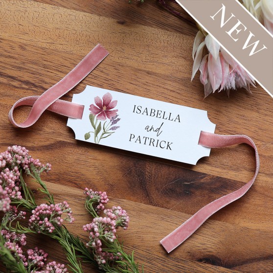 'Secret Garden' Favour Tags