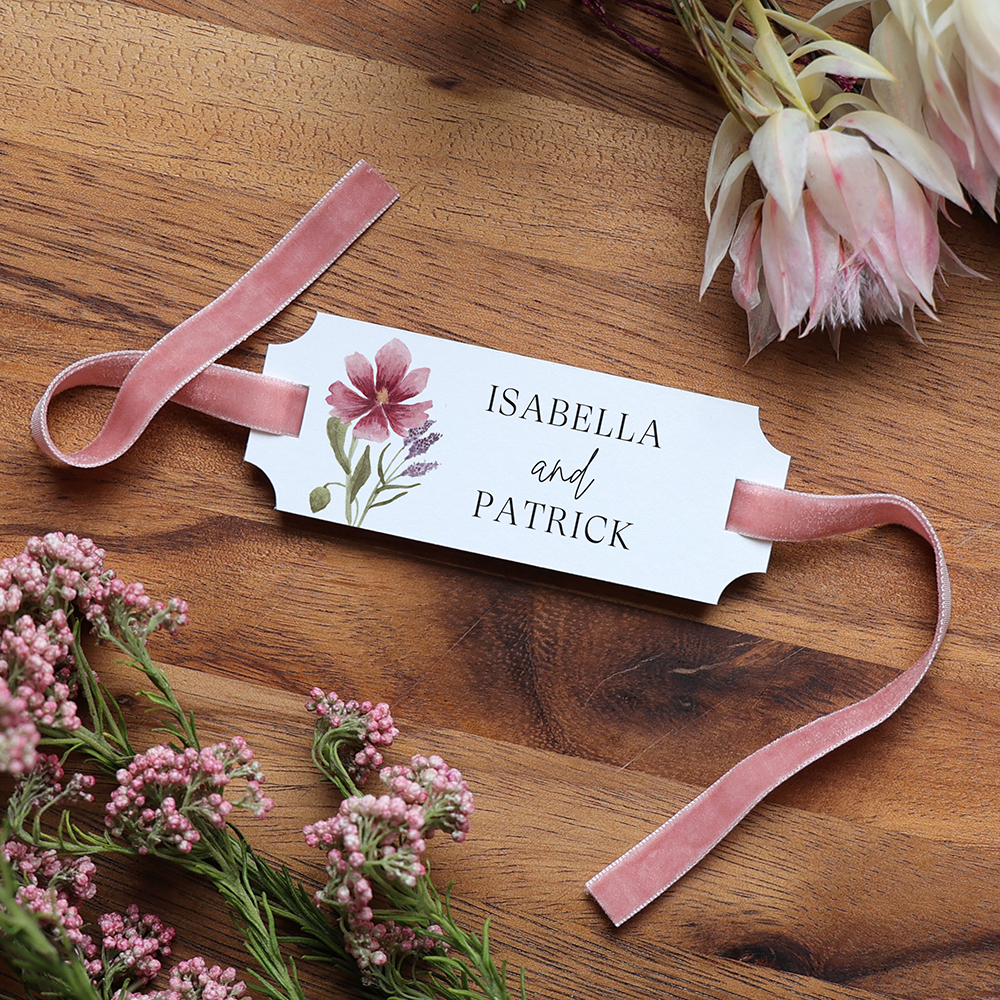 'Secret Garden' Favour Tags