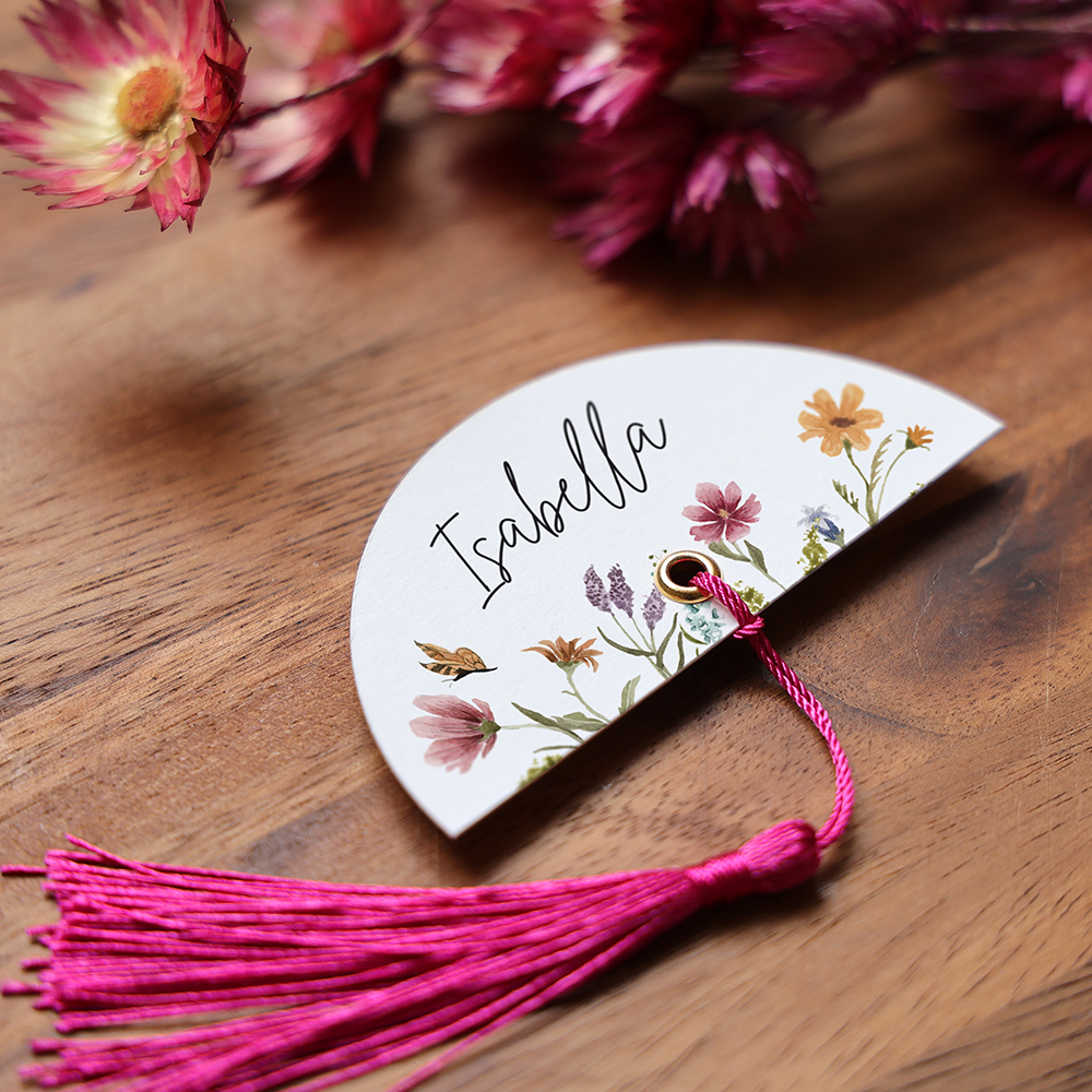 'Secret Garden' Favour Tags
