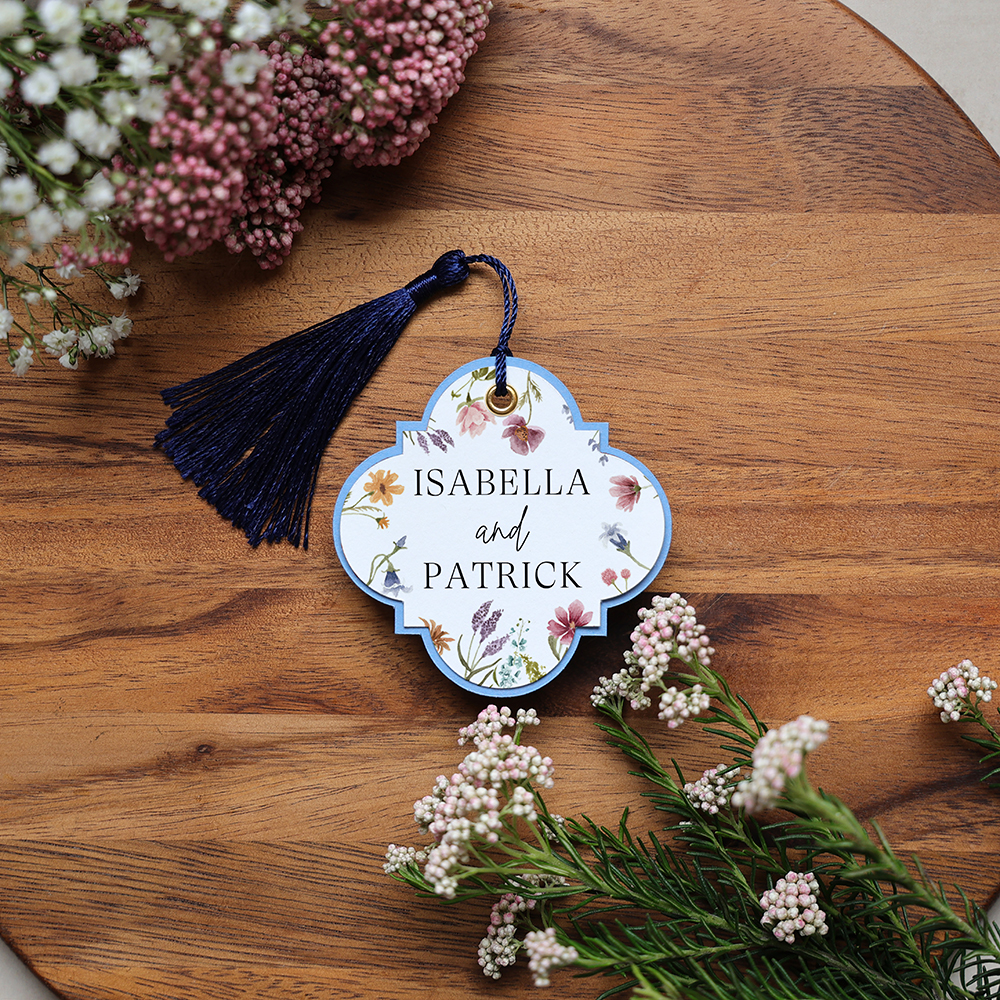 'Secret Garden' Favour Tags