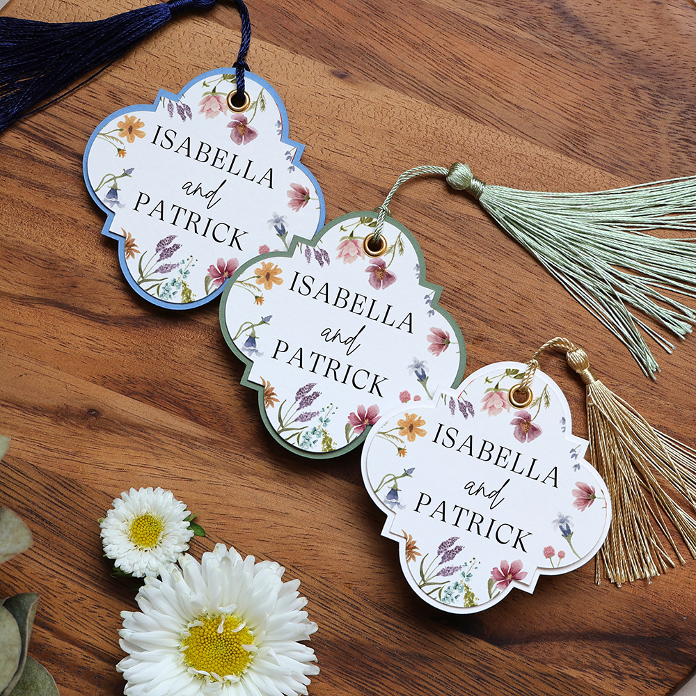 'Secret Garden' Favour Tags