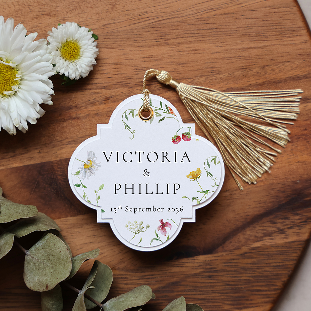 'Sweet Serenade' Favour Tags