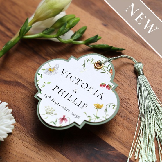 'Sweet Serenade' Favour Tags
