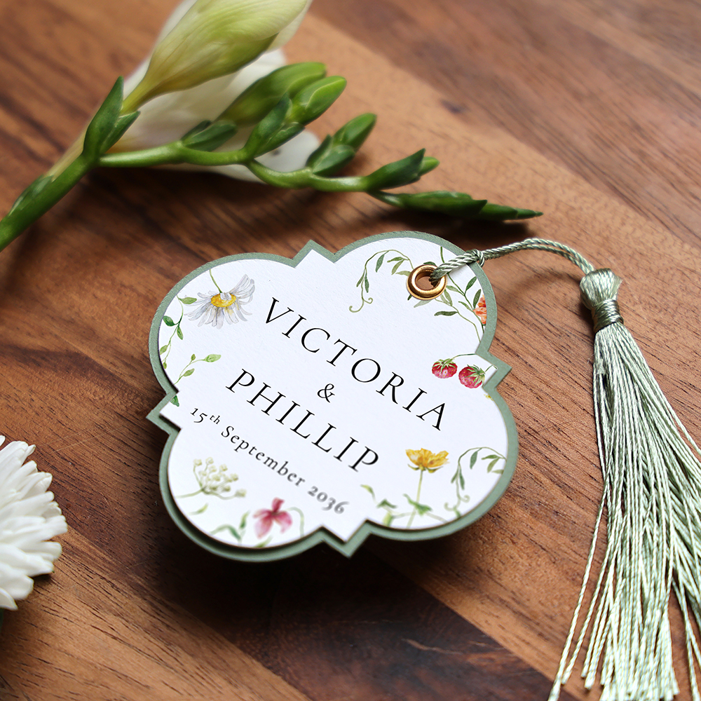 'Sweet Serenade' Favour Tags