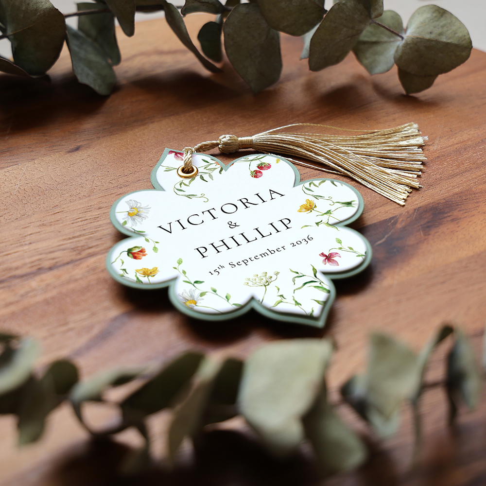 'Sweet Serenade' Favour Tags