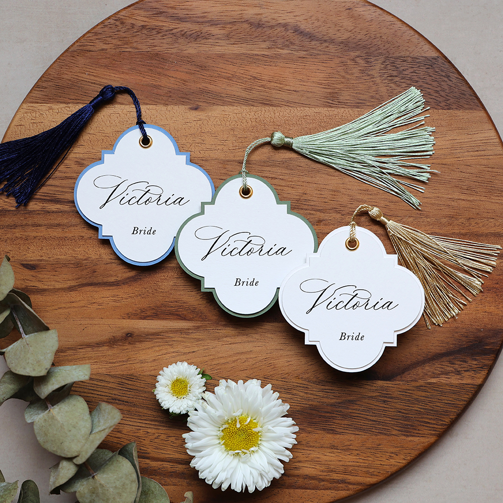 'Timeless' Favour Tags