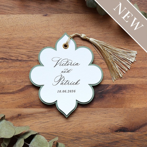 'Timeless' Favour Tags