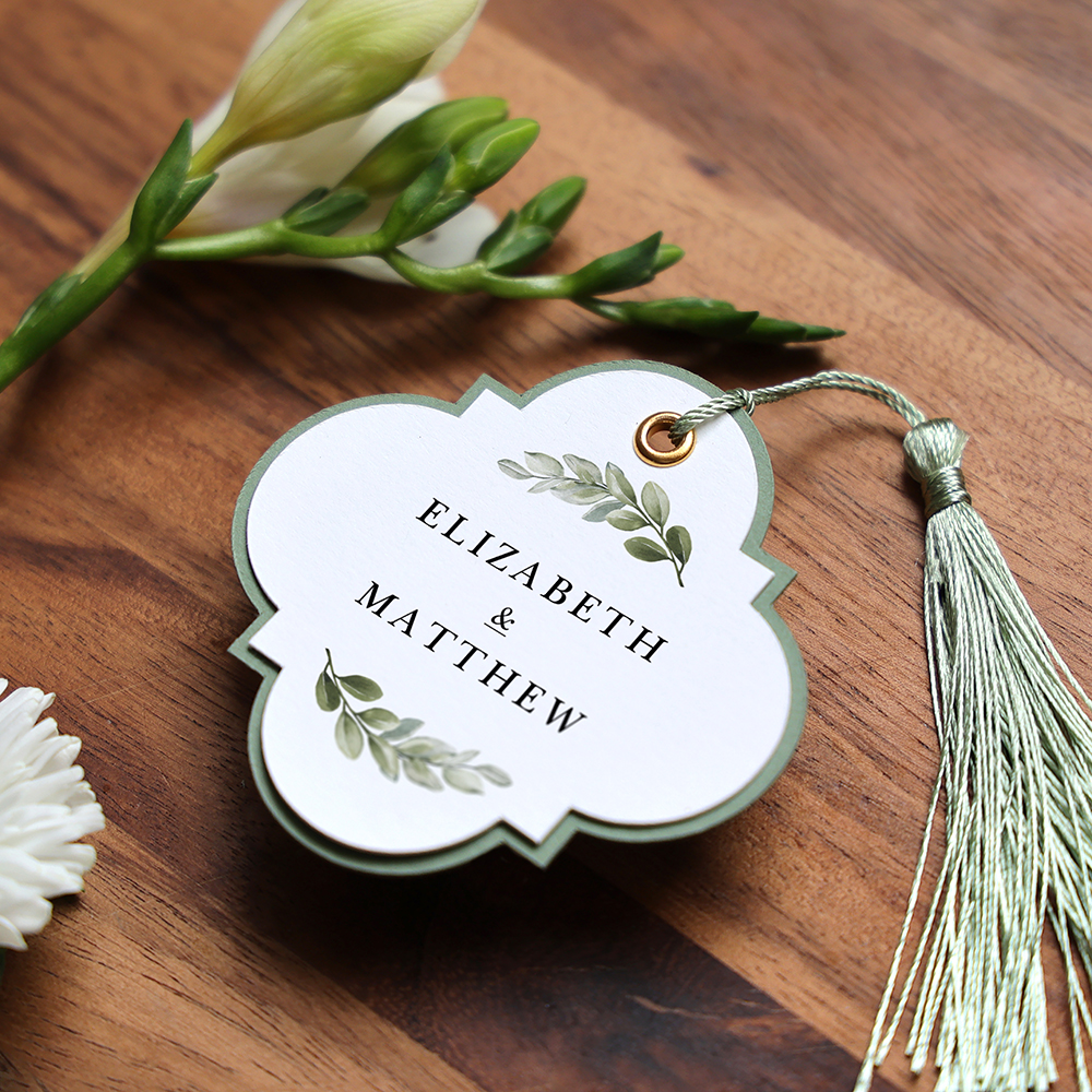 'Tuscany' Favour Tags