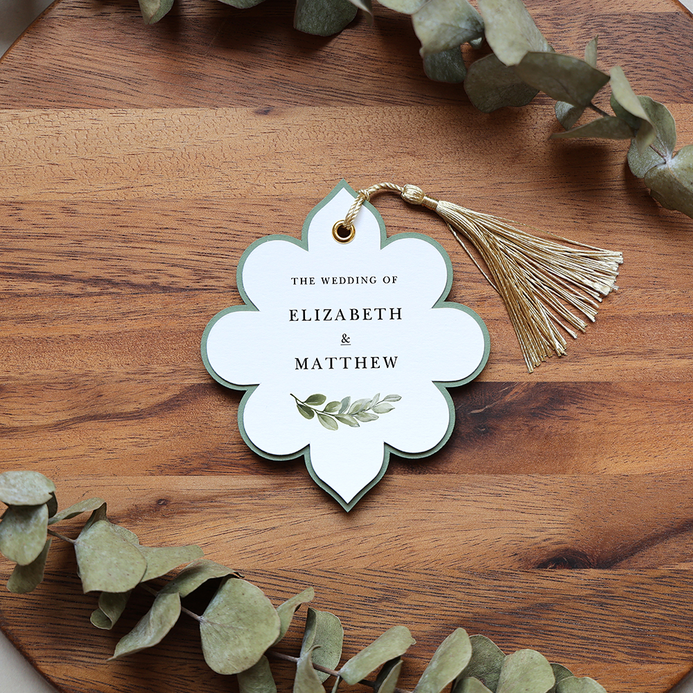 'Tuscany' Favour Tags