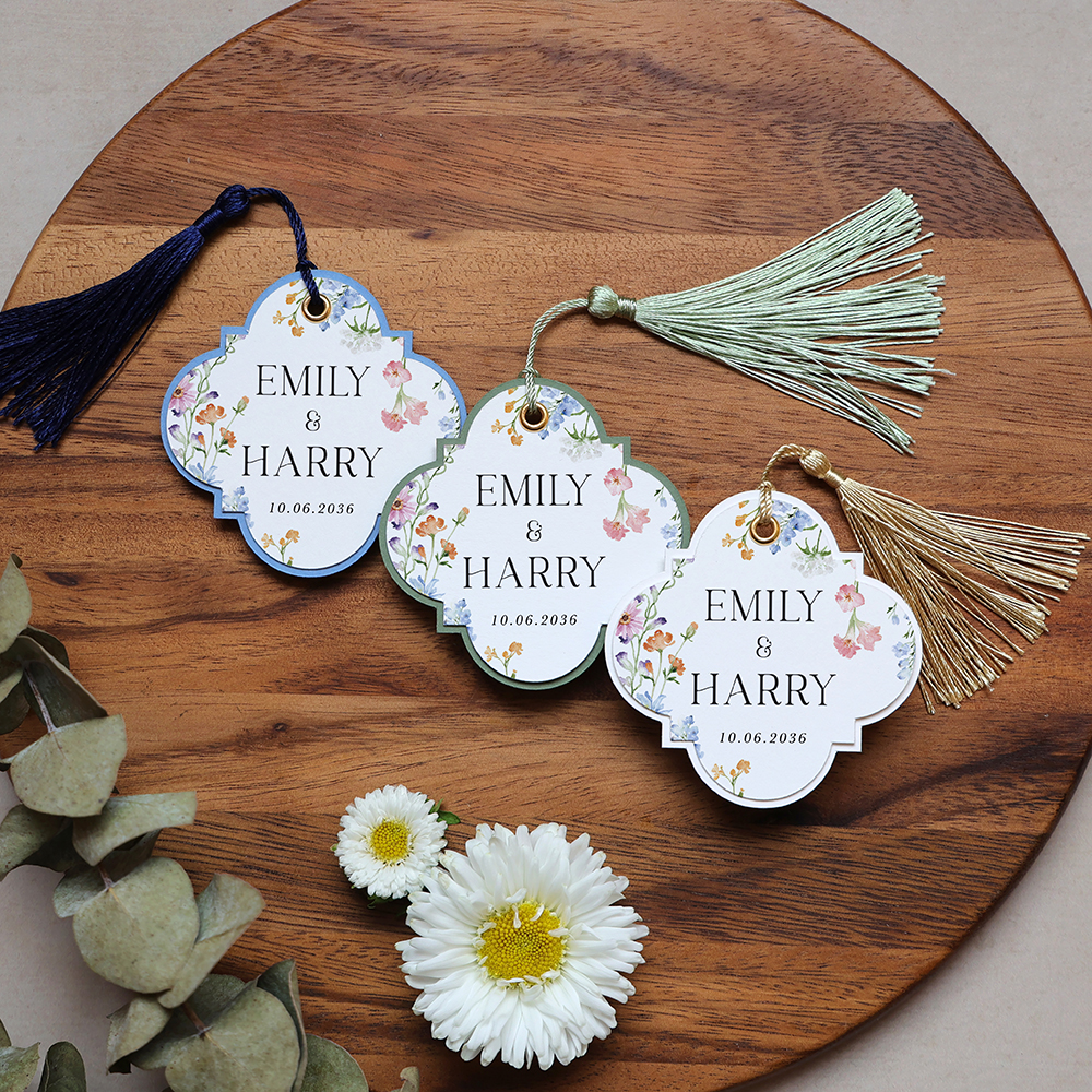 'Wildflower Garden' Favour Tags