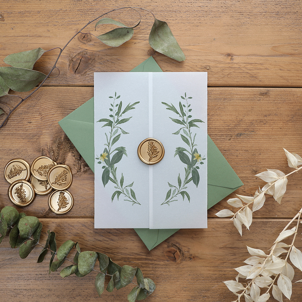 'Meadow Musings' Vellum Wrap
