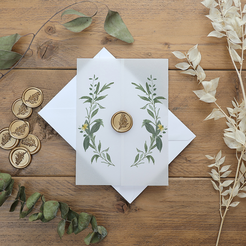 'Meadow Musings' Vellum Wrap