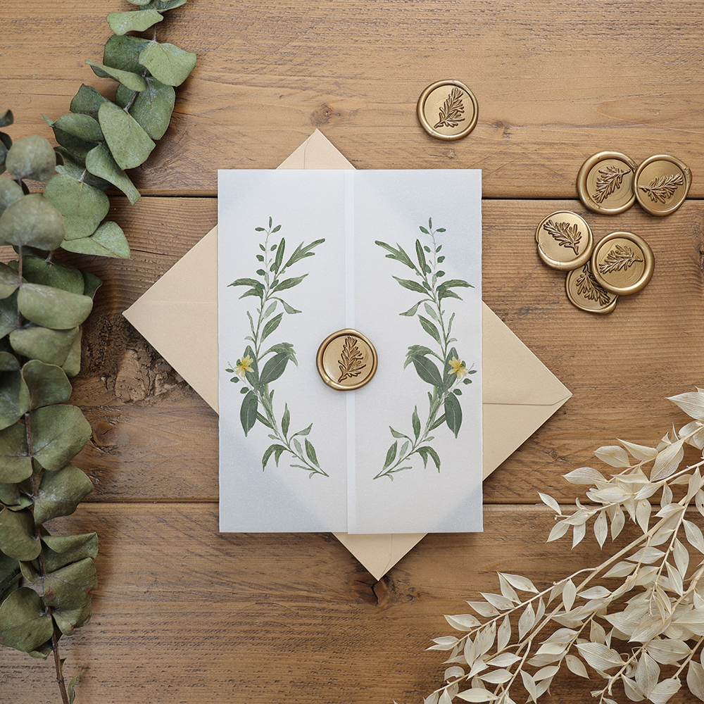 'Meadow Musings' Vellum Wrap