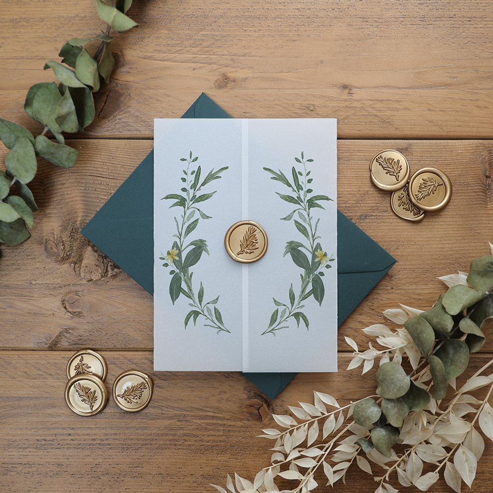 'Meadow Musings' Vellum Wrap
