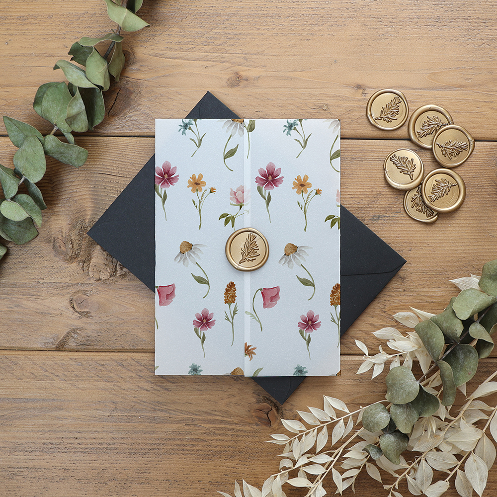 'Secret Garden' Vellum Wrap
