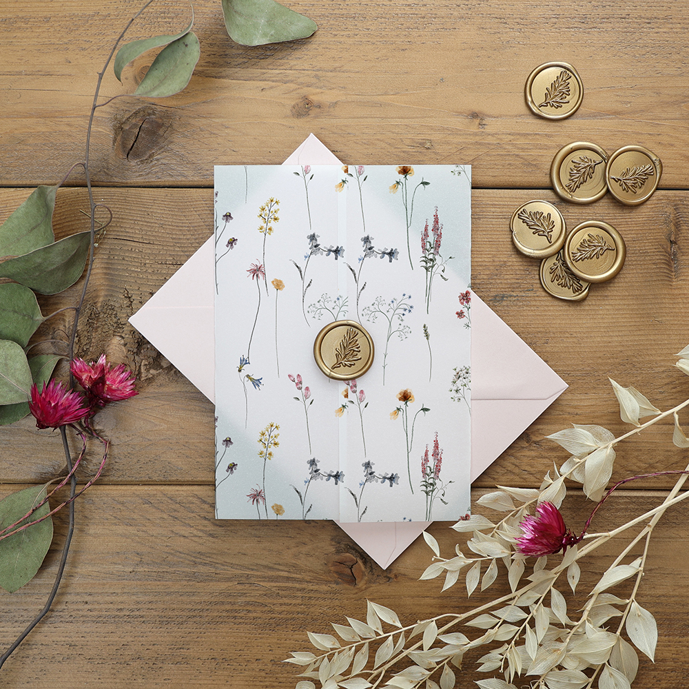 'Vintage Romance' Vellum Wrap