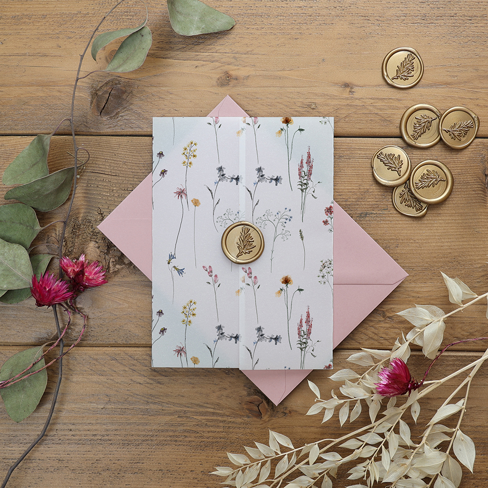 'Vintage Romance' Vellum Wrap