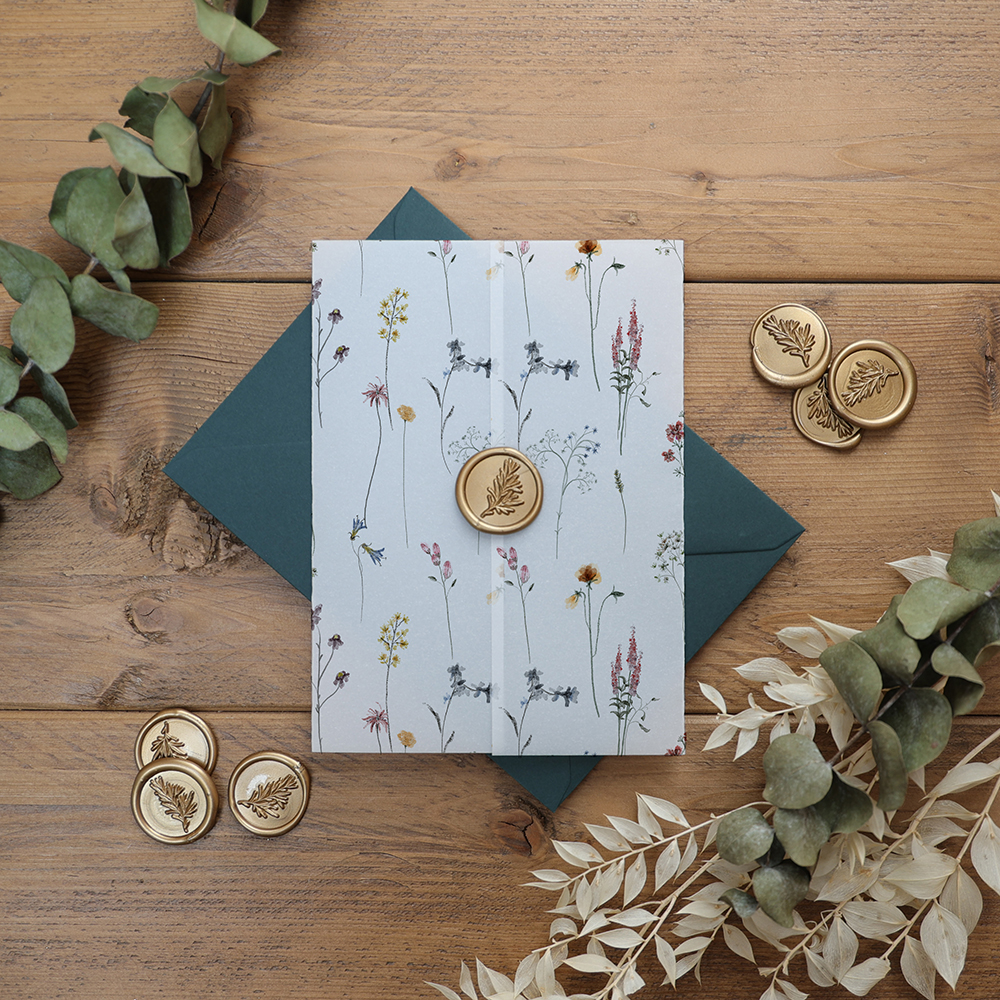 'Vintage Romance' Vellum Wrap
