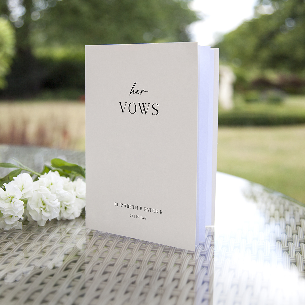'Timeless' Wedding Vows